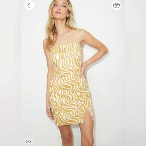 Mini Linen Dress - Picture 3 of 3